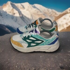 Hoka One U Clifton L Men 8 Women 9‎ Running Shoes Colored On Gym Kid Friendly